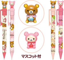 マスコット付シャープペン&マスコット付ボールペン