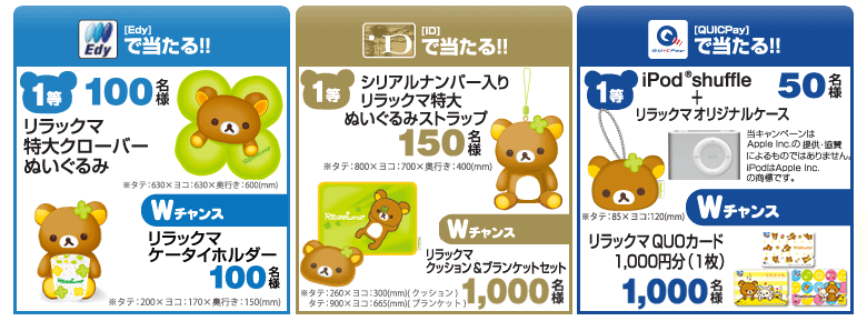 San-Xネット ローソン春のリラックマフェア