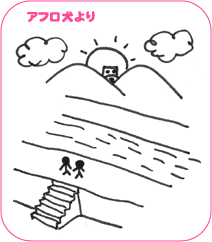 アフロ犬より