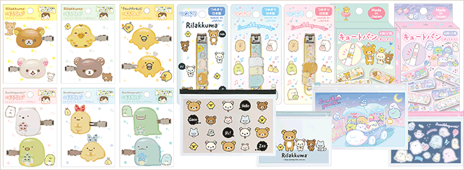 ヘアクリップ/ケアアイテム 7月下旬発売予定