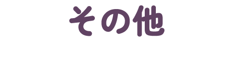 その他