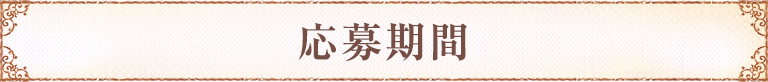 応募期間