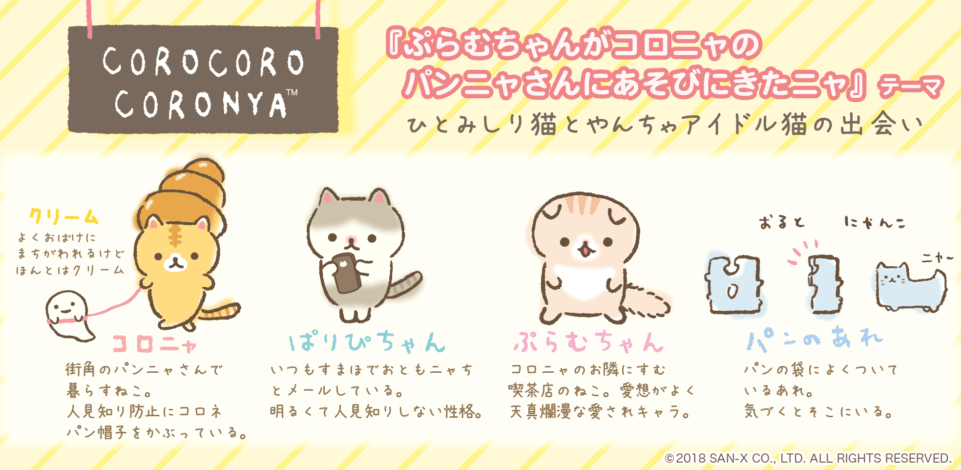 ころころコロニャ ぷらむちゃんがコロニャのパンニャさんにあそびにきたニャ テーマ