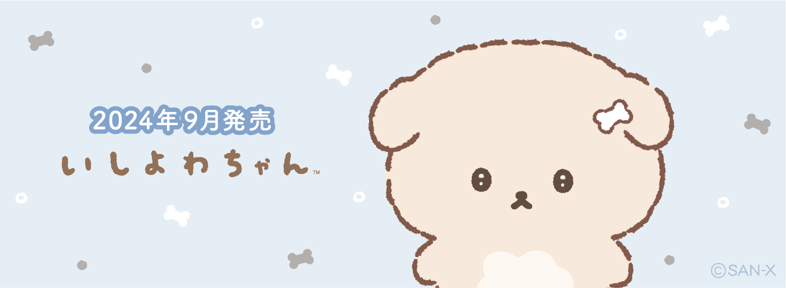 2024年9月発売予定 いしよわちゃん「明日のじぶんにまかせます」テーマ