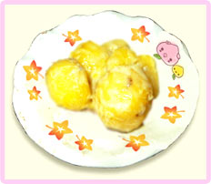 栗のミルク煮