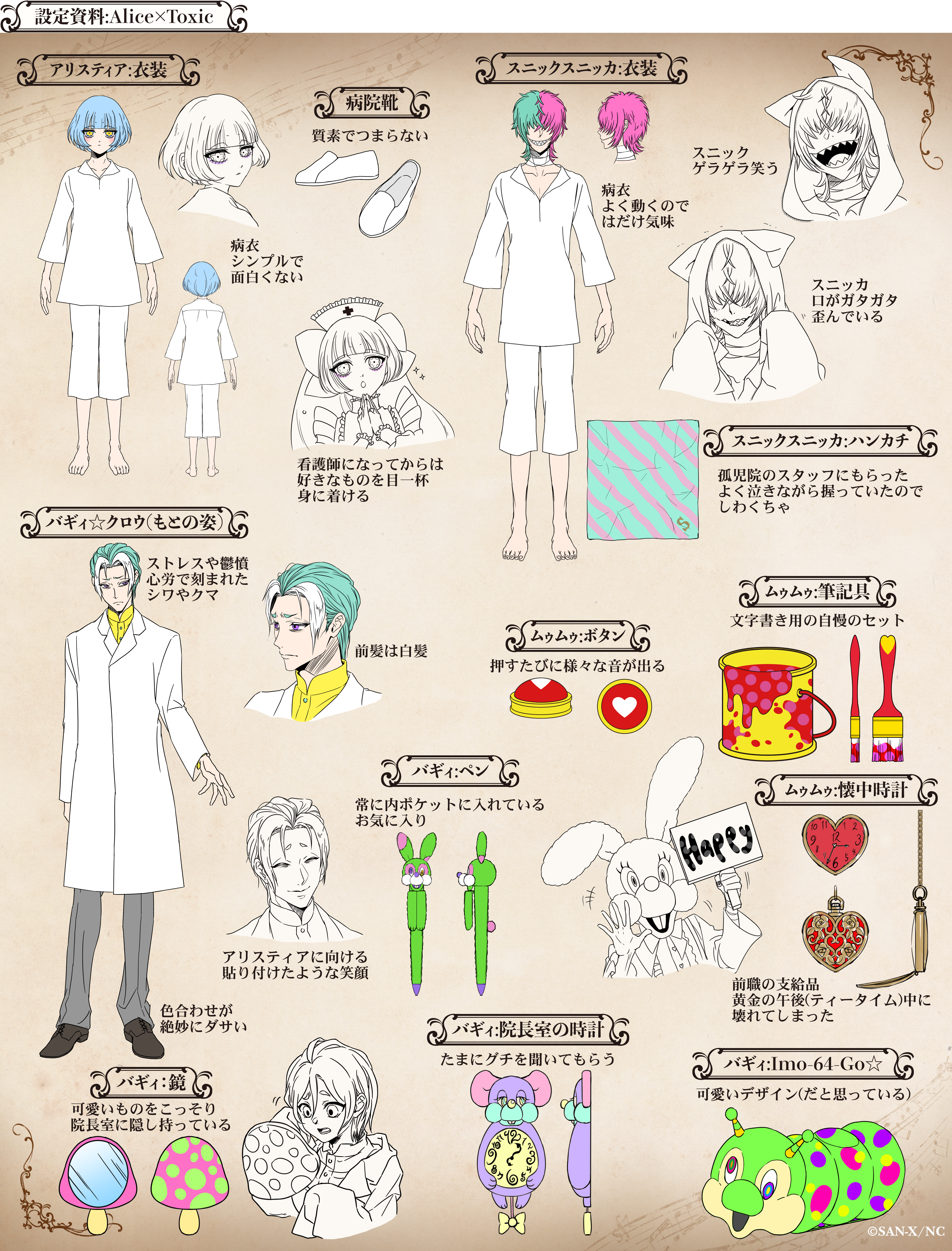 alice設定資料