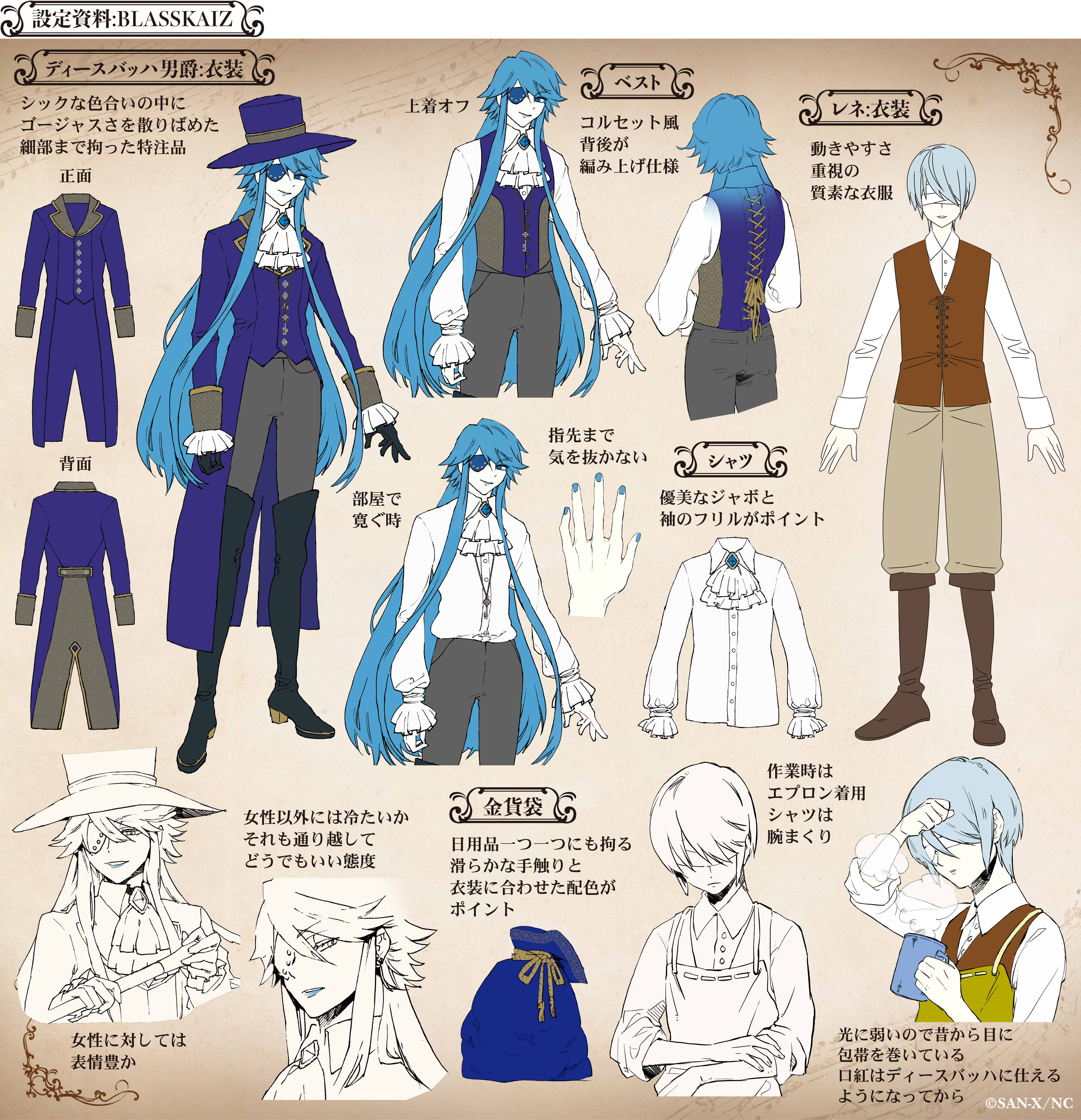 blasskaiz設定資料