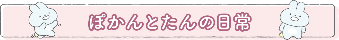 ぽかんとたんの日常