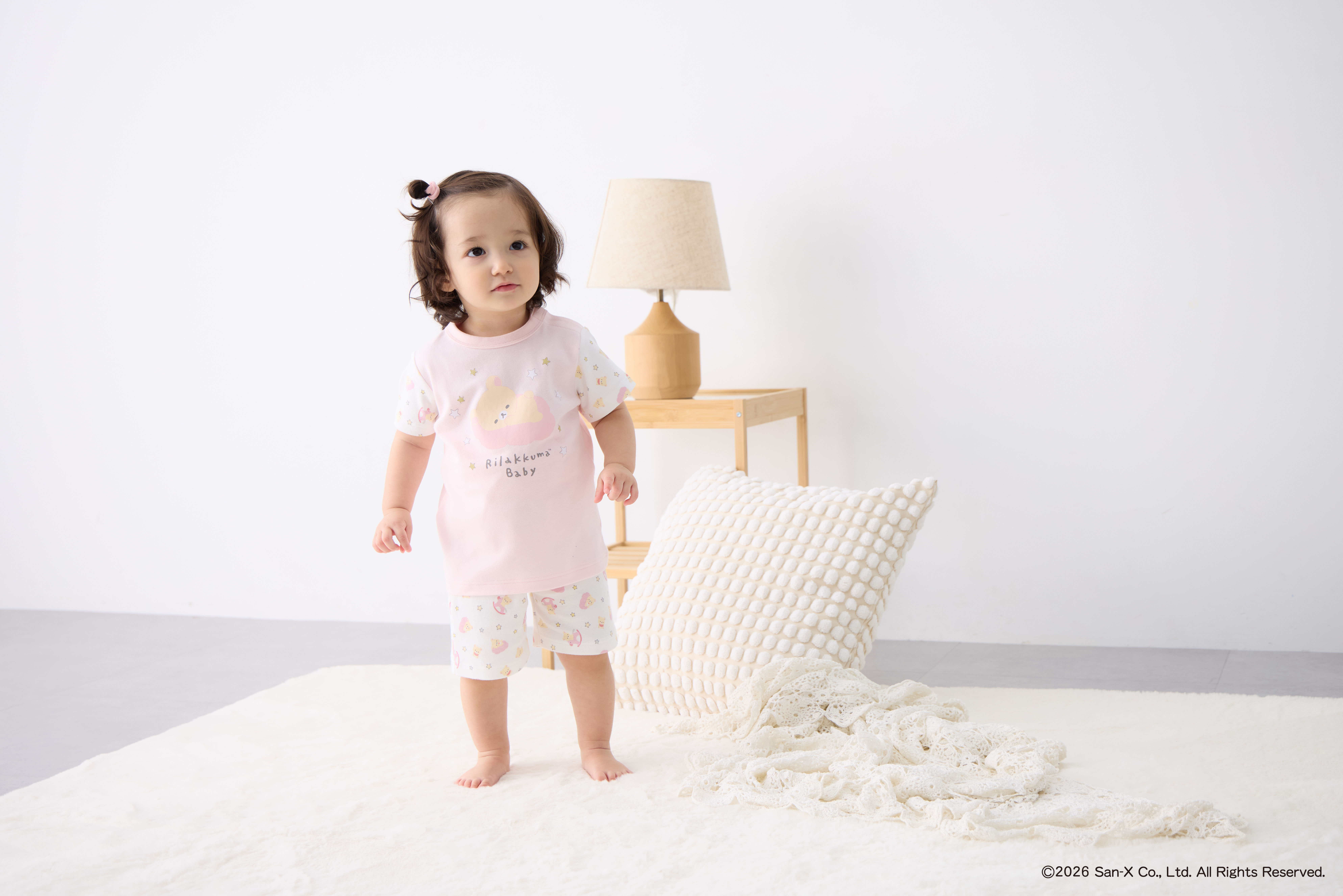 リラックマベビー　半袖パジャマ