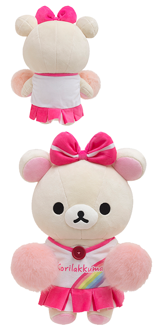 レア　くったりぬいぐるみ　コリラックマ キイロイトリ　チアダンス サンエックス - Lサイズ くったりぬいぐるみ リラックマ