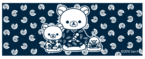 リラックマ 和リラックマ展限定 掛け軸 新品】サンエックス リラックマ 和リラックマ展限定 掛け軸 超激