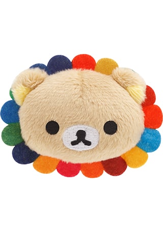 ぬいぐるみバッジ　リラックマ