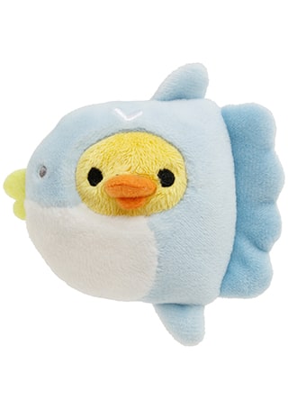 ぬいぐるみバッジ　キイロイトリ