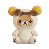 ぬいぐるみバッジ　リラックマ