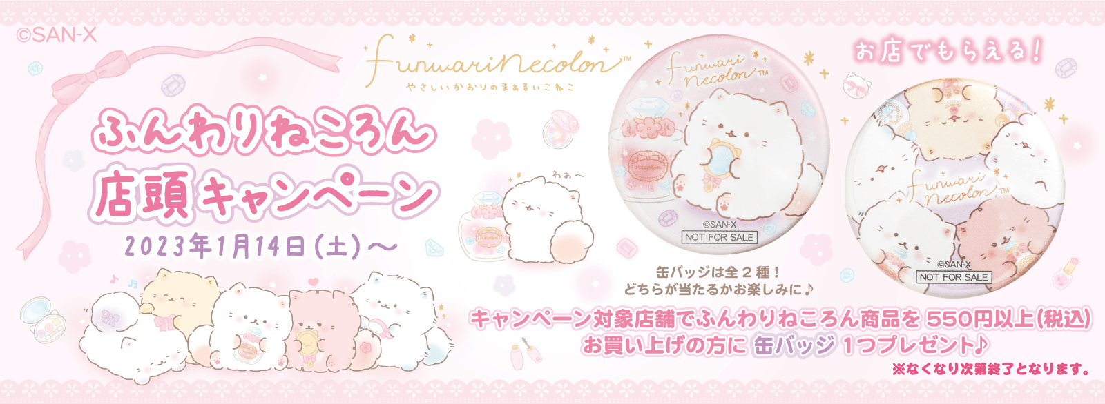 ふんわりねころん 店頭キャンペーン開催店舗リスト