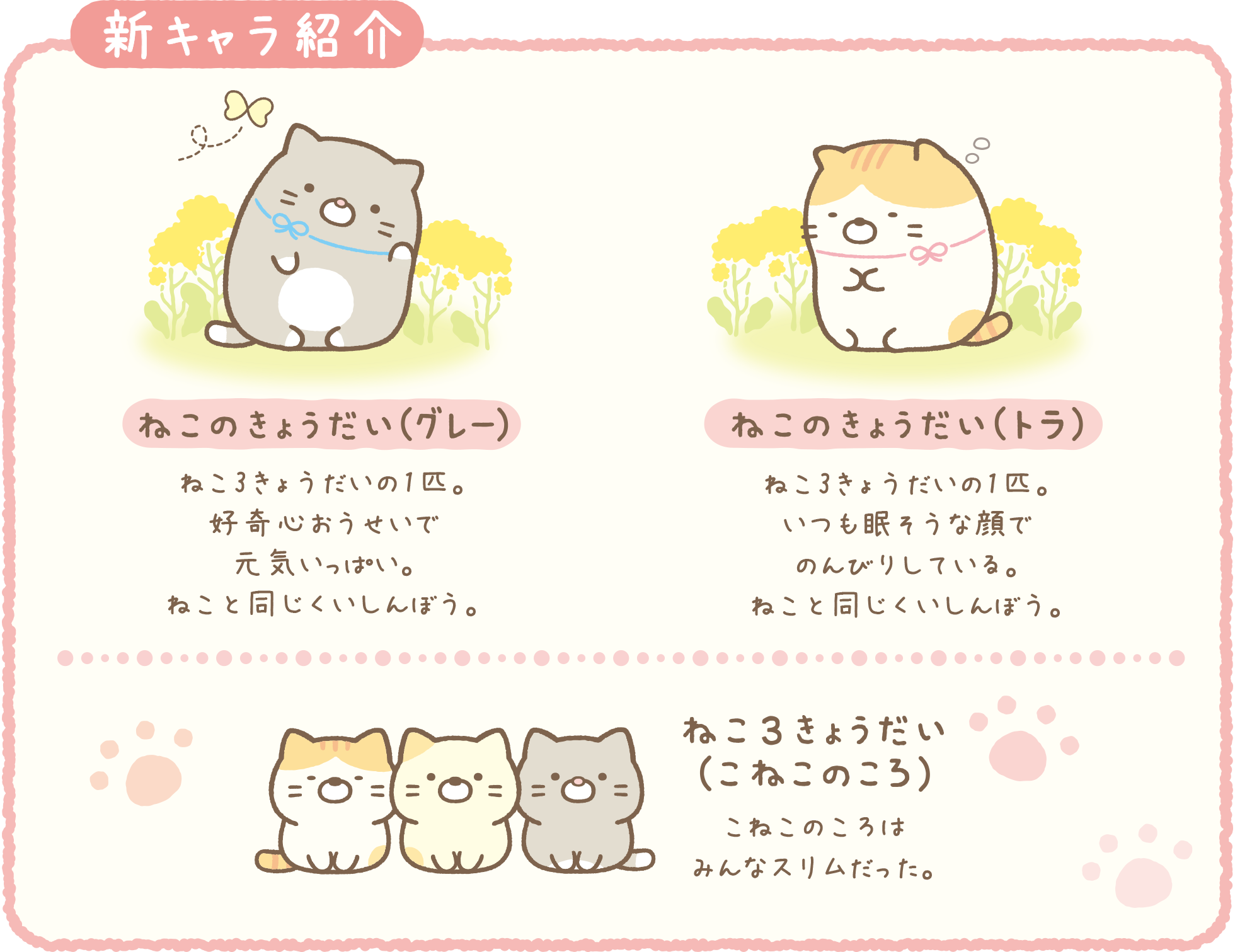 すみっコぐらし ねこのきょうだいにであいました テーマ