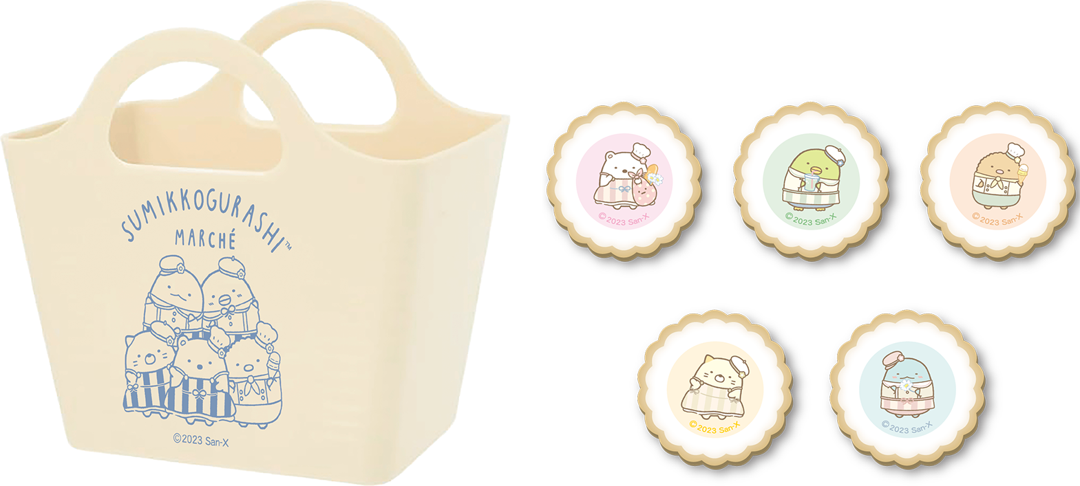 バスケット入りアイシングビスケット