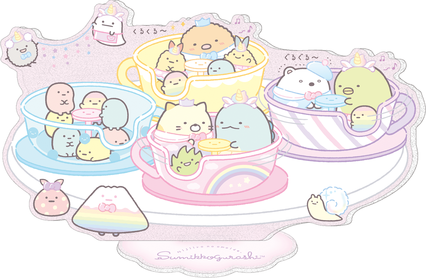 きらきらアクリルスタンド コーヒーカップ