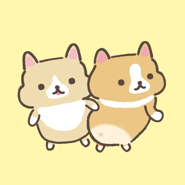 ふたごの
コギちゃんたち