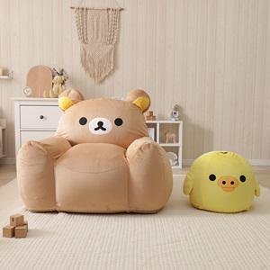 リラックマのもちもちソファとキイロイトリのオットマンが発売☆ | San