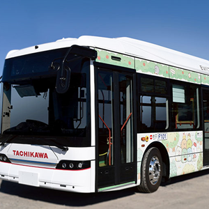 立川バス×すみっコぐらし コラボデザイン大型電気バスが運行中！ | San