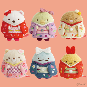 和装すみっコぐらし てのりぬいぐるみ」が発売！ | San-xネット