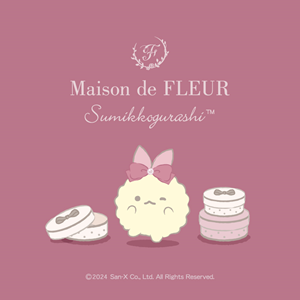 しろっぴさん再出品 えびてんのしっぽ」とMaison de FLEURの初コラボアイテムが発売