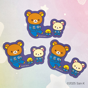 ブルースーツがかわいい♪リラックマのステッカーが新発売！ | San-xネット