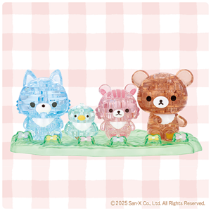 チャイロイコグマとおともだちがクリスタルパズルに新登場♪ | San-x網