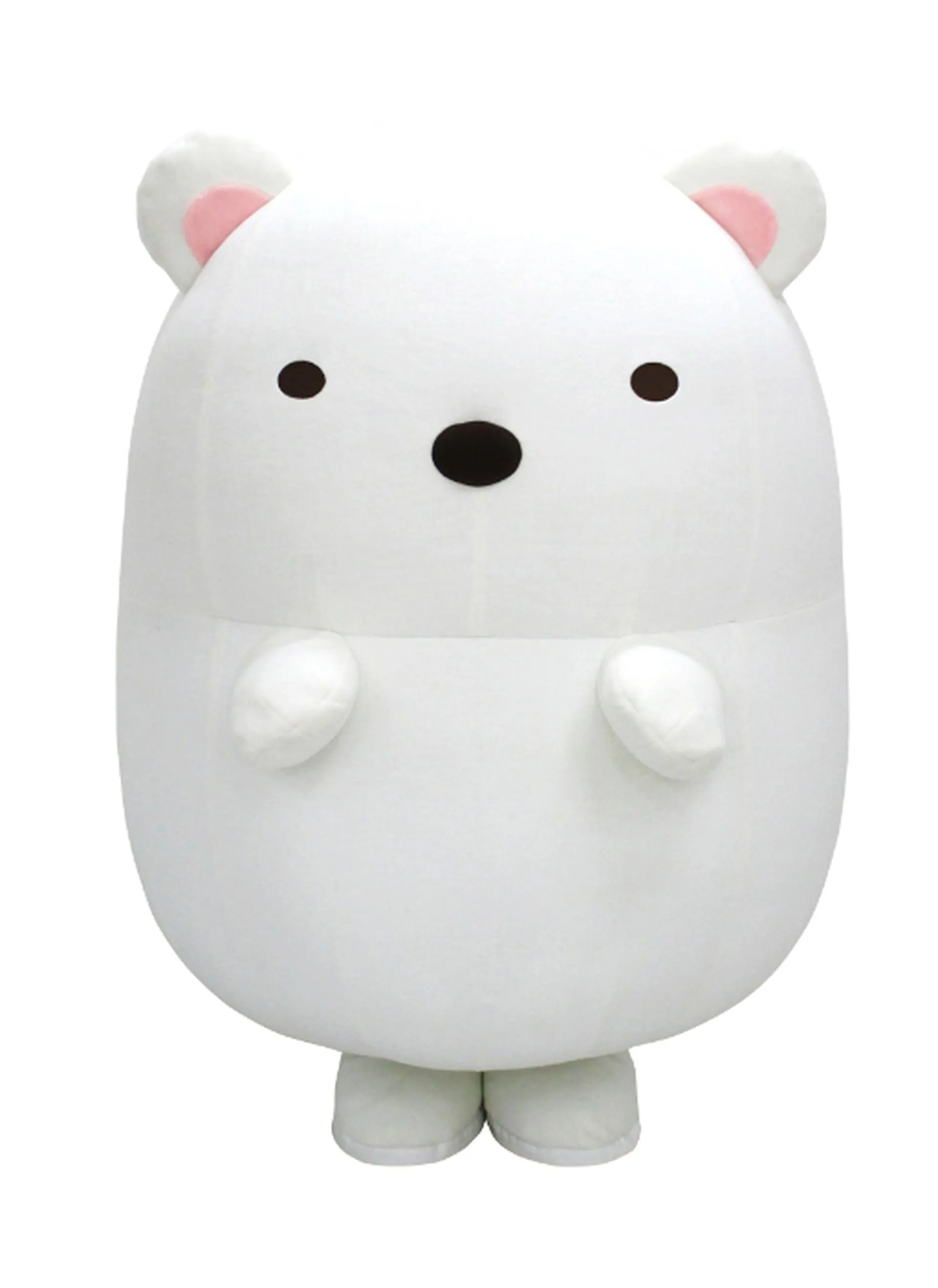 すみっコぐらしのしろくまがホビーショーに登場！