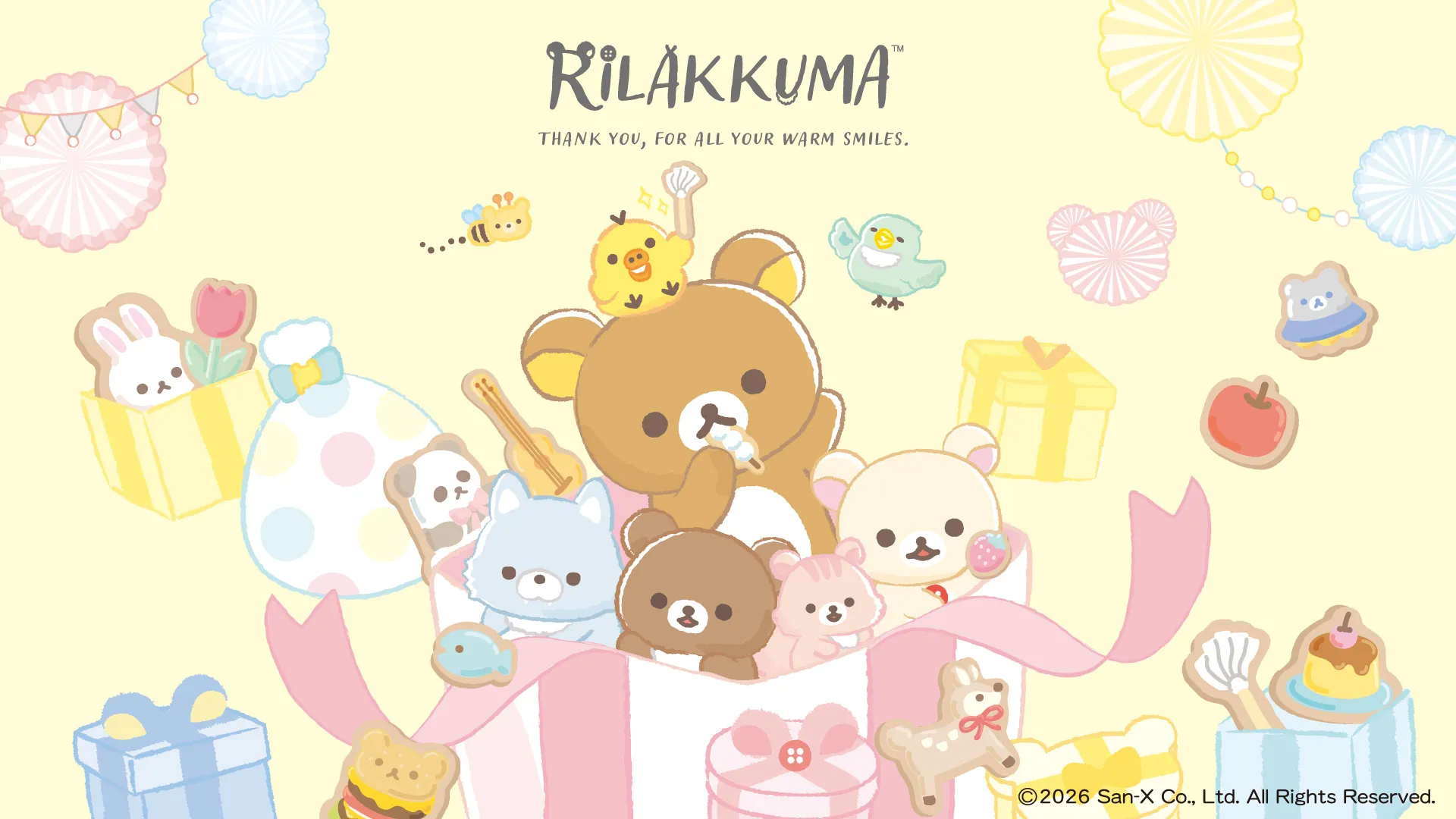 6/1～　マホロバに「リラックマのアフタヌーンティー」が新登場！！