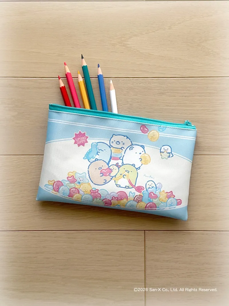 すみっコぐらしのフラットポーチが登場♪ | San-xネット