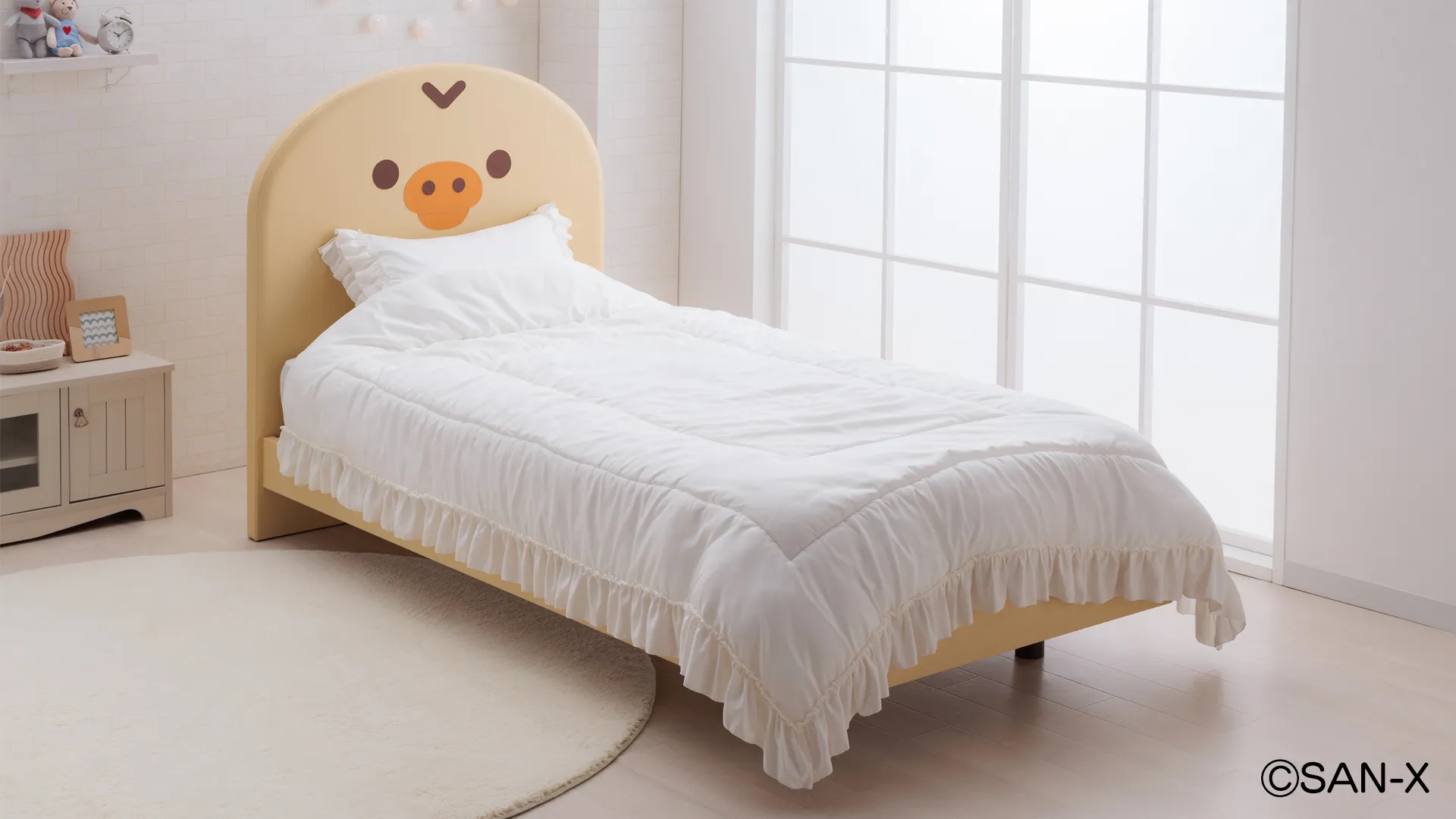 いい眠りをキイロイトリといっしょに♪完全受注生産ベッド