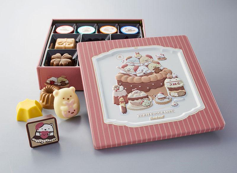 近鉄百貨店のバレンタインフェアにすみっコぐらしスイーツが登場