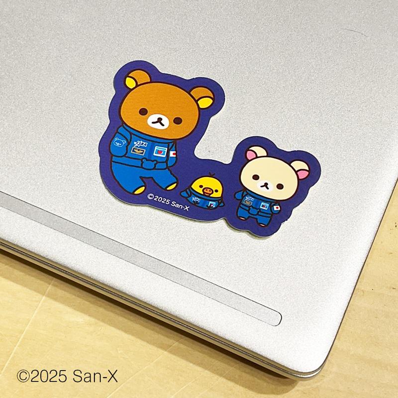 ブルースーツがかわいい♪リラックマのステッカーが新発売！ | San-xネット