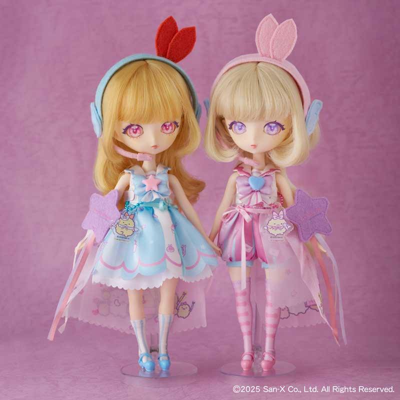 えびてんのしっぽ」と「えびふらいのしっぽ」をモチーフにしたドールが