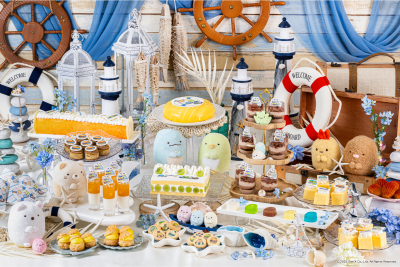 ヒルトン福岡シーホークですみっコぐらしスイーツビュッフェ開催