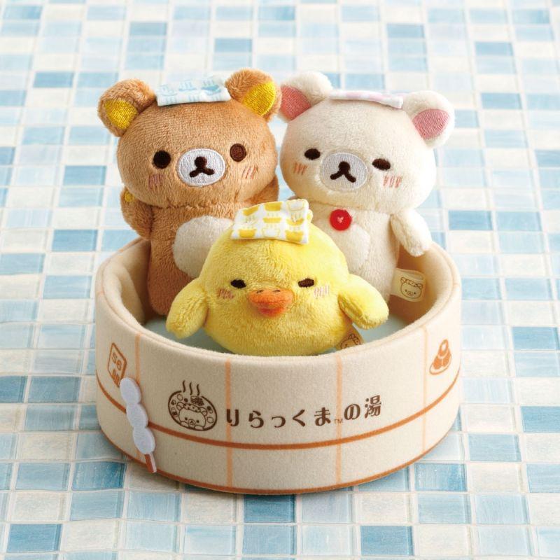 おみやげ処 りらっくまの湯シーンぬいぐるみ発売♪ | San-xネット