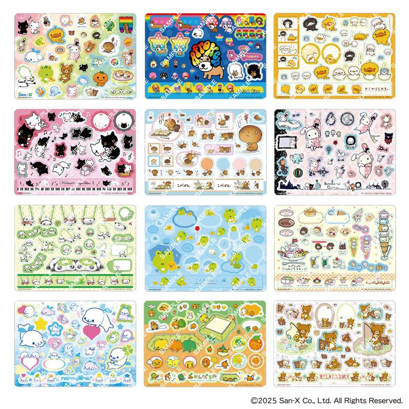 サンエックスオールスターズのジャンボシールダス第2弾が登場！ | San