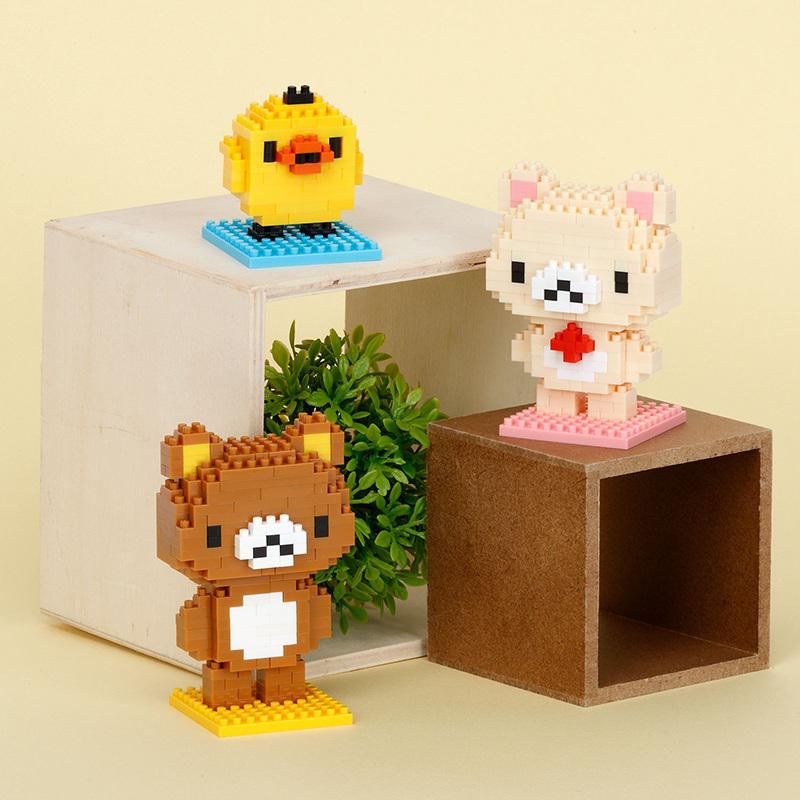 ピクセル感がキュート！ナノブロックのリラックマたちが復刻♪ | San-x