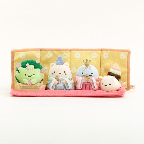 手に入るのは今だけ！すみっコぐらしひなまつりぬいぐるみ＆リラックマ