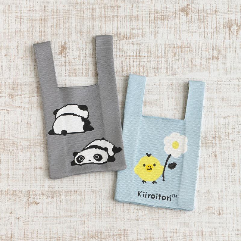 ネットショップ限定デザインも！トレンドの軽やかニットバッグ☆ | San