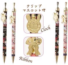 マスコット付きシャープペン&ボールペン