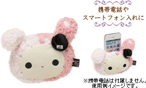 携帯スタンドぬいぐるみ